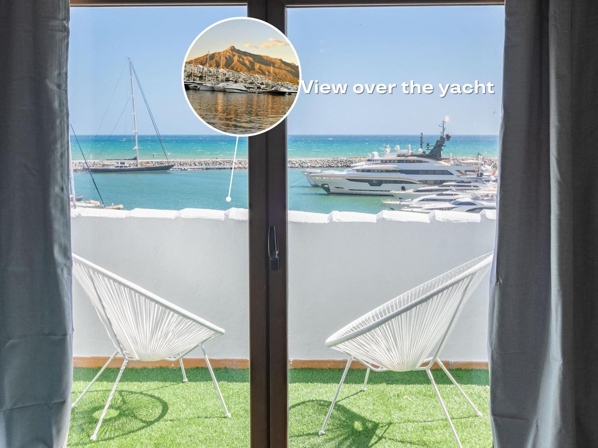 Vacation Marbella I Stylish 5Bdr Penthouse, Sea And Marina View Apartment ภายนอก รูปภาพ