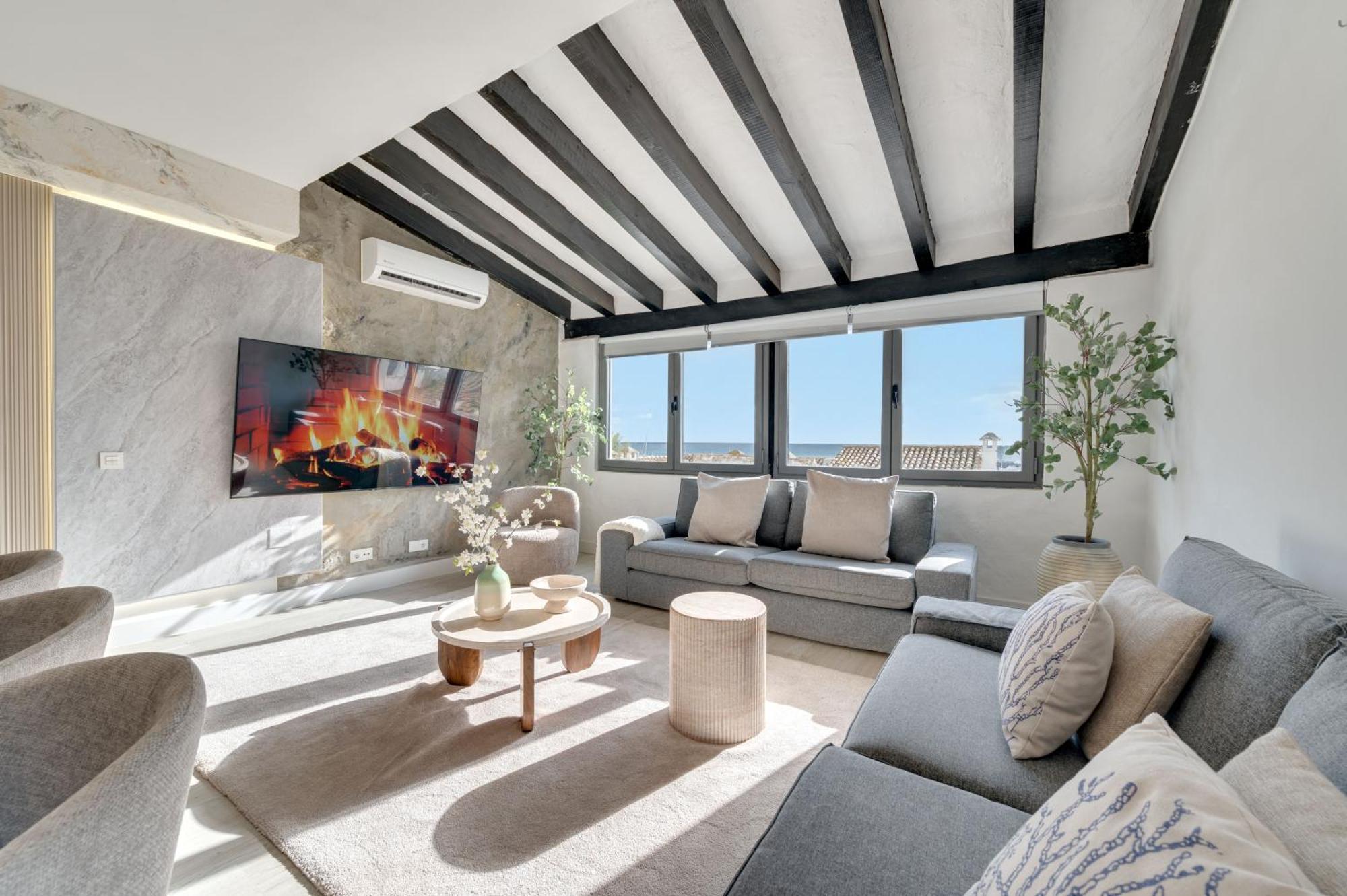 Vacation Marbella I Stylish 5Bdr Penthouse, Sea And Marina View Apartment ภายนอก รูปภาพ